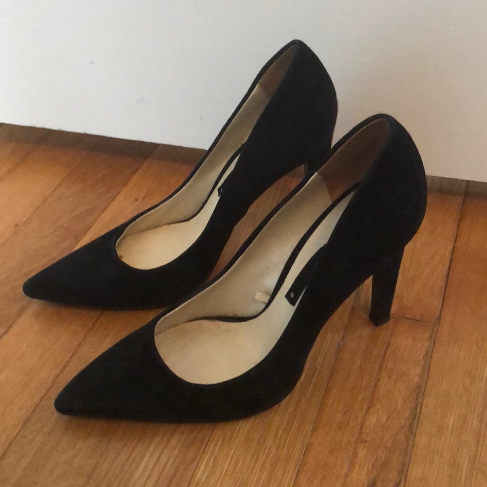 Zara black stilettos